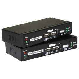 LevelOne KVM-9036 KVM Extender sobre IP 2xUSB VGA