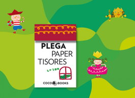 COCO BOOKS, Plega, paper, tisores - La Zoo