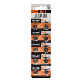 GP Pilas de botón alcalinas LR44, 1,5V, pack de 10 unidades
