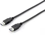 Equip® Cable de extensión USB 3.2 Gen 1 (USB 3.0) Alargador 2 m USB A Macho a USB A Hembra Negro 128398