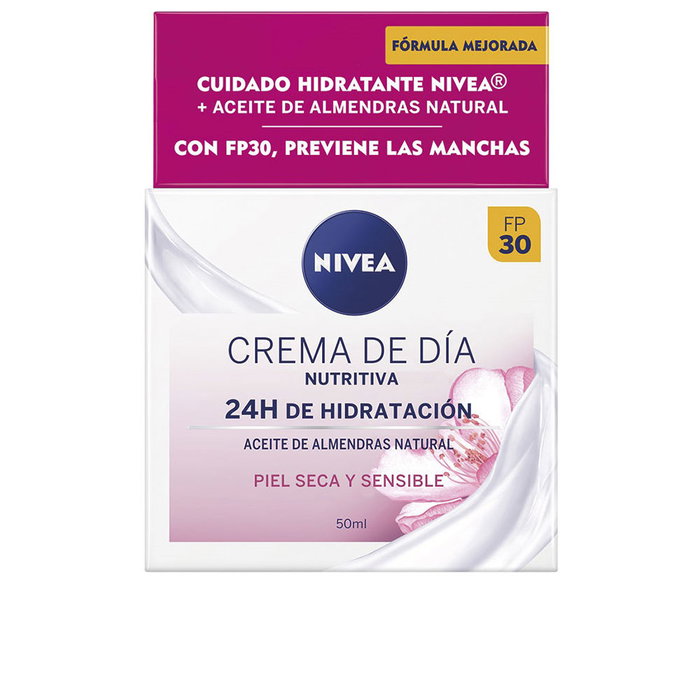 Nivea Crema Hidratante de Día Nutritiva SPF 30 50 ml