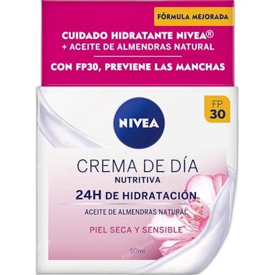 Nivea Crema Hidratante de Día Nutritiva SPF 30 50 ml