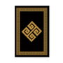 Mijölnir KT490 Juego de Alfombrillas de Baño Antideslizante Antibacteriano 100% Poliéster 850 gr/m² 50x60 cm 60x100 cm