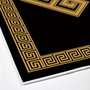 Mijölnir KT490 Juego de Alfombrillas de Baño Antideslizante Antibacteriano 100% Poliéster 850 gr/m² 50x60 cm 60x100 cm