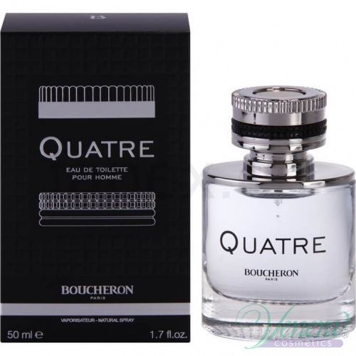 Boucheron Quatre Pour Homme M Edt 50 mL Eau de Toilette para Hombre