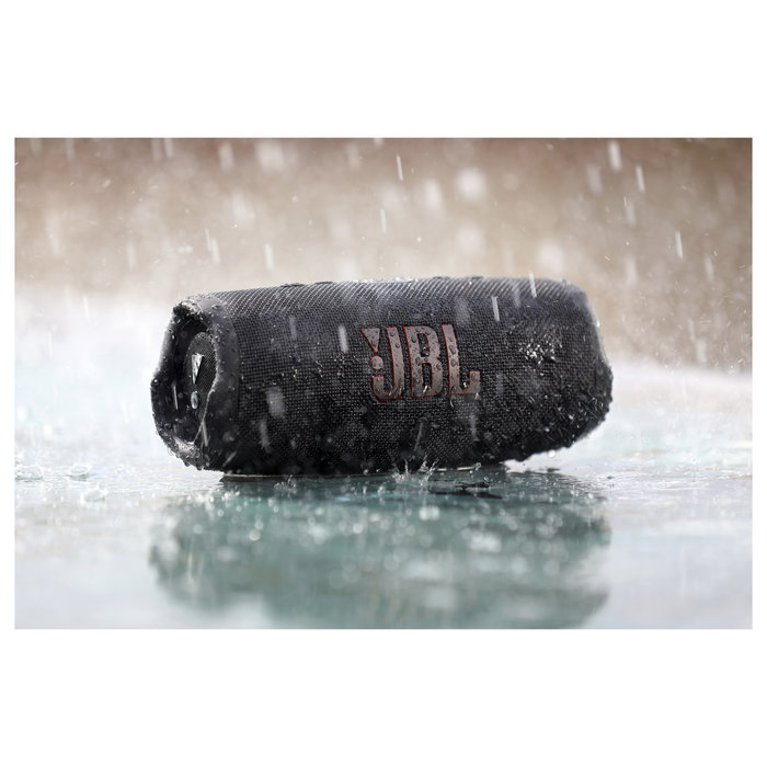 JBL Altavoz Portátil Charge 5, Bluetooth 5.1, IP67 Resistente al Agua y Polvo, 20h Autonomía, Batería 7500mAh, 30W RMS, Negro
