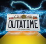 Back To The Future Cartel de metal ´Outatime´ DeLorean Matrícula
