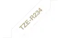 Brother TZE-R234 - Cinta para impresora de etiquetas, color oro sobre blanco, 12 mm x 4 m, tipo TZe, compatible con series P-Touch PT, GL, RL
