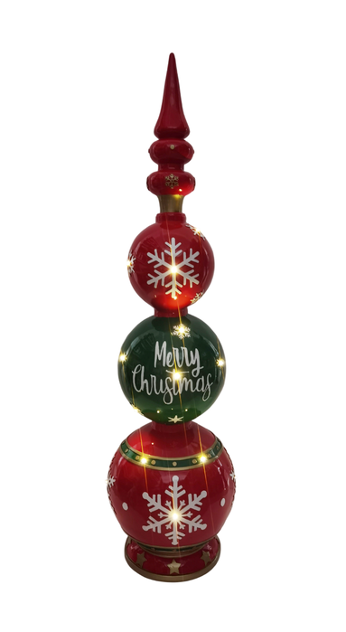 DKD Home Decor Figura Navidad Tradicional Rojo Verde 30 x 109 x 30 cm