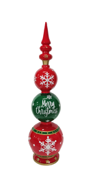 DKD Home Decor Figura Navidad Tradicional Rojo Verde 30 x 109 x 30 cm