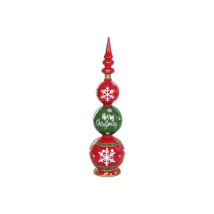 DKD Home Decor Figura LED de Resina Rojo y Verde DKD Home Decor Figura LED de Resina Rojo y Verde