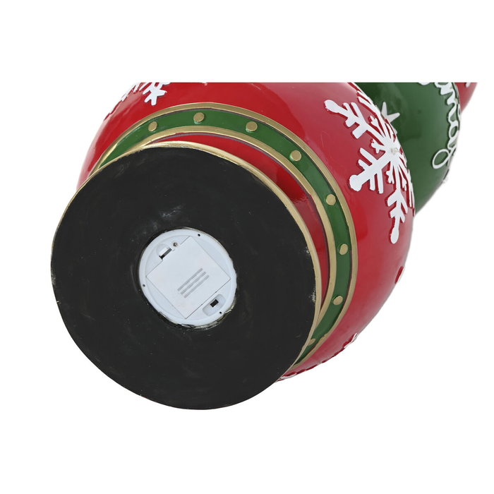 DKD Home Decor Figura LED de Resina Rojo y Verde DKD Home Decor Figura LED de Resina Rojo y Verde