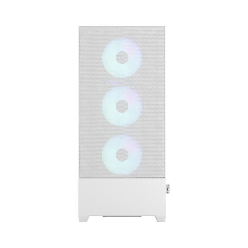Fractal Design FD-C-POR1X-01 Caja PC Torre ATX Blanco con Panel de Vidrio Templado y Ventilación Mejorada