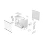 Fractal Design FD-C-POR1X-01 Caja PC Torre ATX Blanco con Panel de Vidrio Templado y Ventilación Mejorada