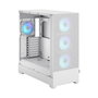 Fractal Design FD-C-POR1X-01 Caja PC Torre ATX Blanco con Panel de Vidrio Templado y Ventilación Mejorada