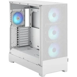 Fractal Design FD-C-POR1X-01 Caja PC ATX Pop XL Air RGB White TG Clear Tint Cristal Templado Blanco