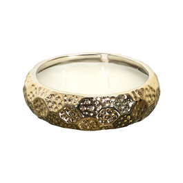 Home Deco Factory Vela Perfumada con 3 Mechas Oro