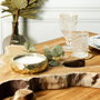 Home Deco Factory Vela Perfumada con 3 Mechas Oro