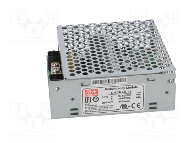 MEAN WELL ERDN40-48 Módulo de redundancia 48VDC 40A