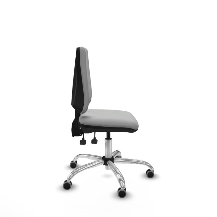 PIQUERAS Y CRESPO Silla de oficina Elche Gris claro sin brazos PIQUERAS Y CRESPO Silla de oficina Elche Gris claro sin brazos