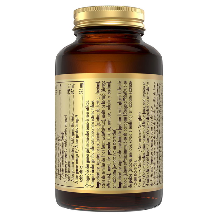 Solgar Omega 3-6-9 60 Cápsulas blandas Solgar Omega 3-6-9 60 Cápsulas blandas