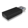 ICY BOX IB-CB015 Adaptador USB 3.1 de USB Type-A a USB Type-C Negro
