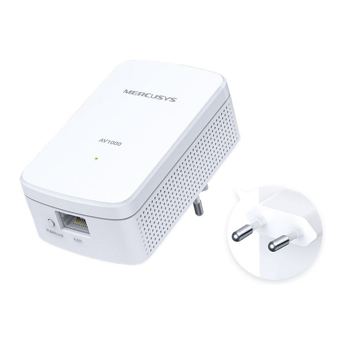 TP-Link Mercusys MP500 AV1000 Kit Powerline Gigabit Starter Kit para Red de Alta Velocidad TP-Link Mercusys MP500 AV1000 Kit Powerline Gigabit Starter Kit para Red de Alta Velocidad