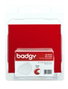 Badgy Tarjetas de PVC Blancas para Impresión de 0,50 mm (Pack de 100)