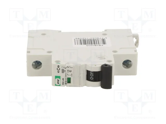 Promfactor Baltic Interruptor magnetotérmico ECO 10A 1 Polo Caract B Promfactor Baltic Interruptor magnetotérmico ECO 10A 1 Polo Caract B