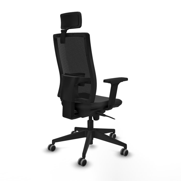 PIQUERAS Y CRESPO Silla de oficina Horna con mecanismo Sincro, Gris oscuro y Negro PIQUERAS Y CRESPO Silla de oficina Horna con mecanismo Sincro, Gris oscuro y Negro