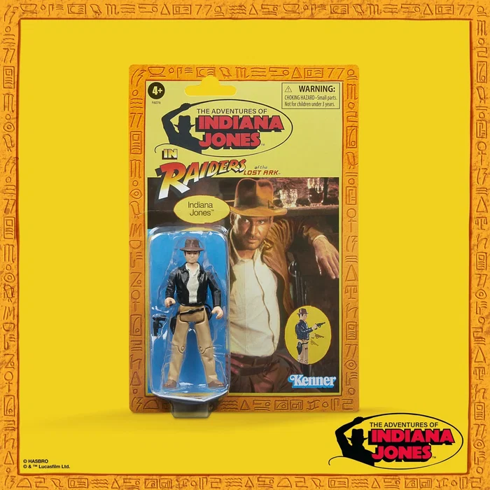 Hasbro Indiana Jones Retro Collection En busca del Arca perdida 9.5 cm