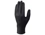 Deltaplus Guantes de nitrilo desechable negro caja 100 unidades talla 6-7