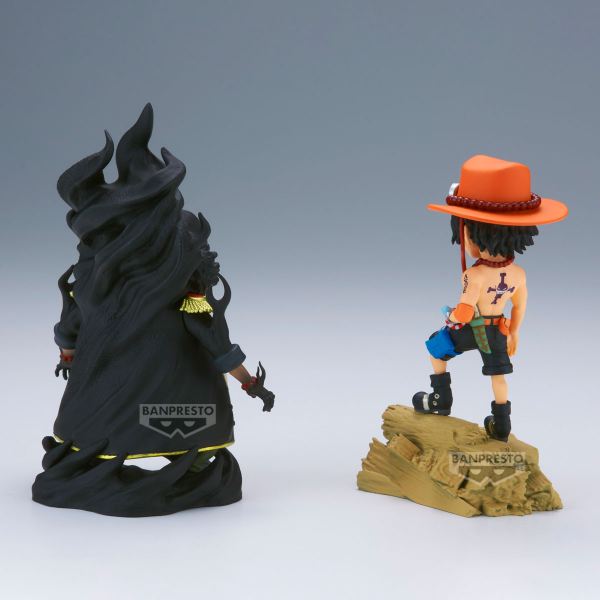 Banpresto Figura One Piece World Collectable Log Stories Portgas D. Ace Vs Marshall D. Teach 8cm