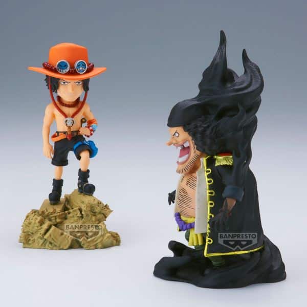 Banpresto Figura One Piece World Collectable Log Stories Portgas D. Ace Vs Marshall D. Teach 8cm