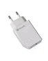 Muvit MCACC0014 Cargador de Pared USB-C 30W Carga Rápida, Diseño Ecológico 100% Reciclado, Blanco