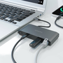 Aisens USB-C Dock 8 en 1 ASUC-8P010-GR Gris
