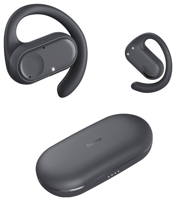Hama Spirit Open Auriculares TWS Negro