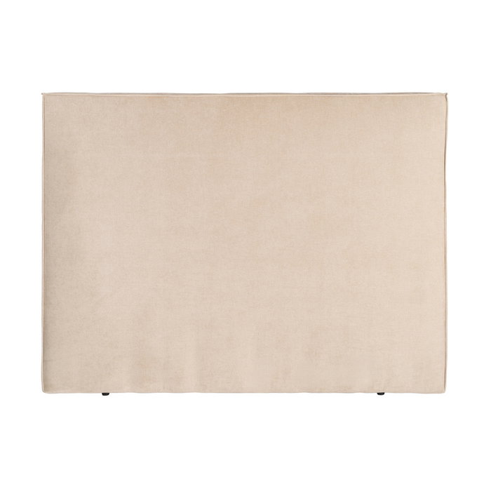 Cabecero Beige Tejido Dormitorio 160 X 122 cm