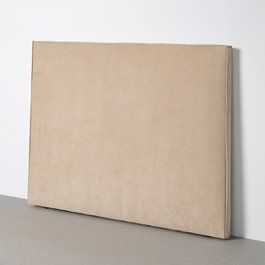 Cabecero Beige Tejido Dormitorio 160 X 122 cm