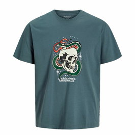 Camiseta de Manga Corta Infantil Jack & Jones Joranatomy Skull Ss Crew Neck 3-4 Años