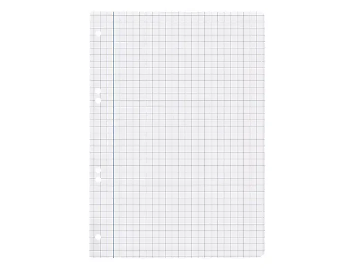 Liderpapel Recambio Cuarto 100 Hojas 60gr Cuadro 8mm con Margen 6 Taladros Liderpapel Recambio Cuarto 100 Hojas 60gr Cuadro 8mm con Margen 6 Taladros