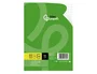 Liderpapel Recambio Cuarto 100 Hojas 60gr Cuadro 8mm con Margen 6 Taladros