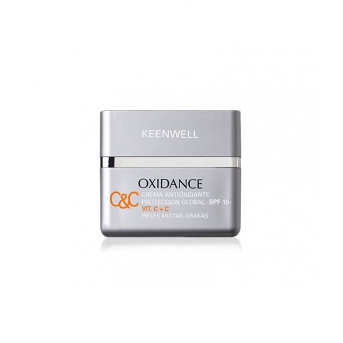 Keenwell Oxidance Crema Antoxidante Proteccion Global SPF15 Vit.C + C para Pieles Mixtas Grasas 50ml Keenwell Oxidance Crema Antoxidante Proteccion Global SPF15 Vit.C + C para Pieles Mixtas Grasas 50ml