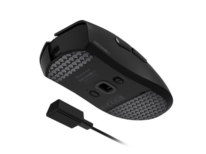Genesis Zircon 880 Pro Wireless Czarna – Ratón Inalámbrico Óptico 30000 DPI Pixart PAW3950 Genesis Zircon 880 Pro Wireless Czarna – Ratón Inalámbrico Óptico 30000 DPI Pixart PAW3950