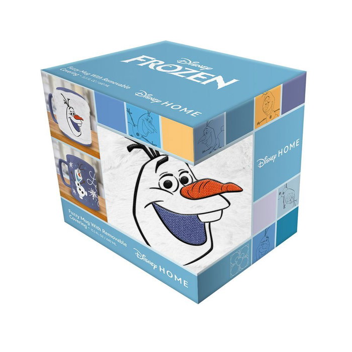 PYRAMID Taza funda de peluche Olaf Frozen Disney 440ml