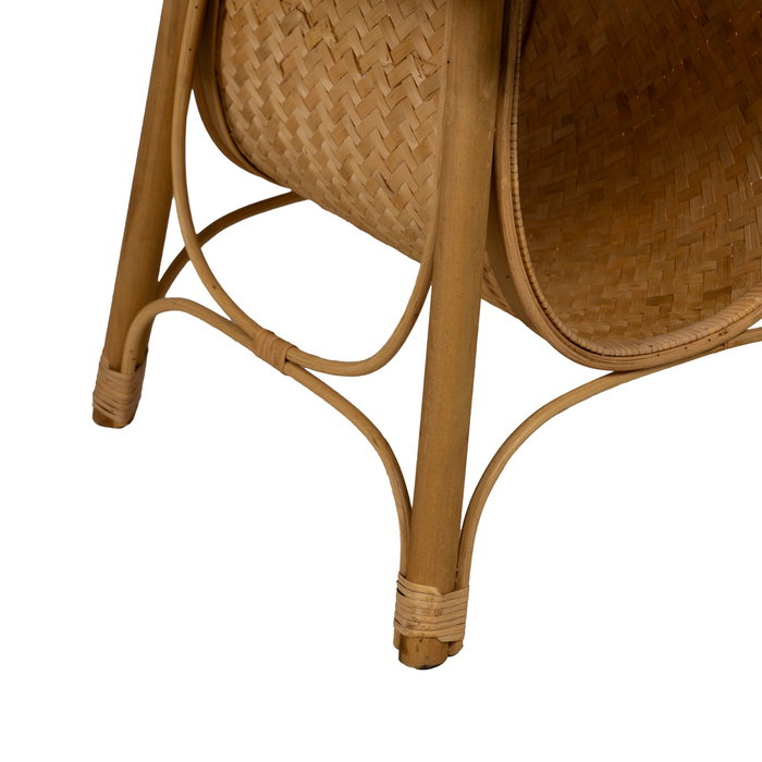 Mesa Centro Natural Bambú Salón 61 X 61 X 46 cm
