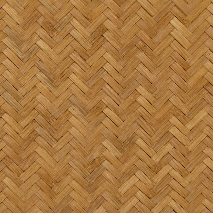 Mesa Centro Natural Bambú Salón 61 X 61 X 46 cm