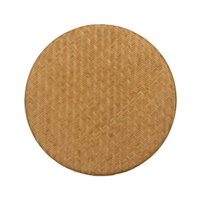 Mesa Centro Natural Bambú Salón 61 X 61 X 46 cm