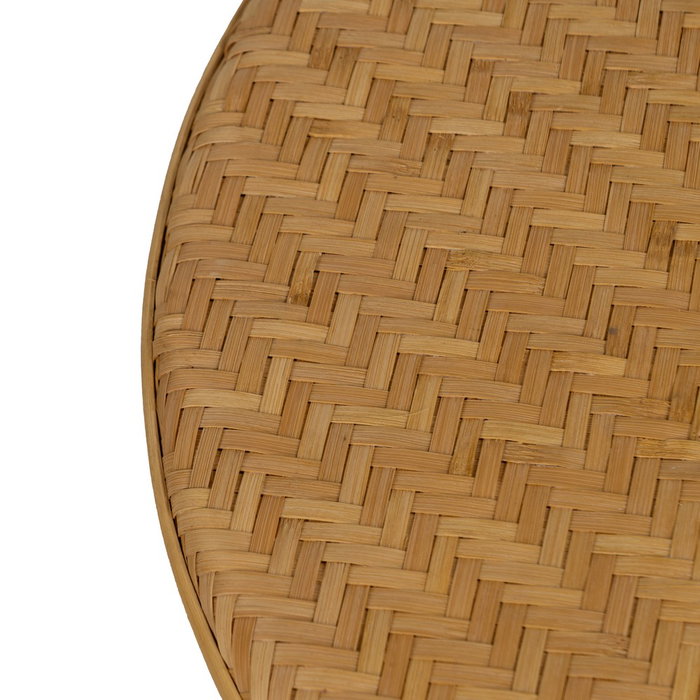 Mesa Centro Natural Bambú Salón 61 X 61 X 46 cm