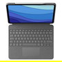 Logitech 920-010214 Teclado QWERTY con Trackpad para Apple iPad Pro 12.9" 5.ª Gen, Retroiluminado, Cubierta, Gris Oxford
